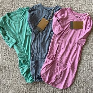 New Kyte baby bundlers Pink, Blue, and Green